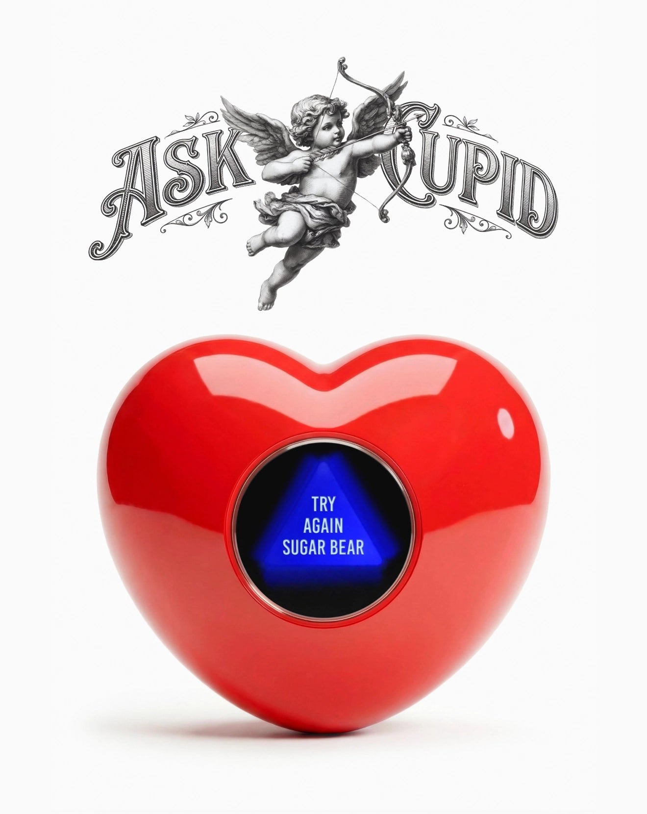 Velvet Peach - Ask Cupid Teddy Bear With QR-Code